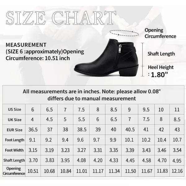 Vepose Womens Ankle Boots Low Heels Chunky Cutout BootiesPerforated Western ShoesElegant911black Pu