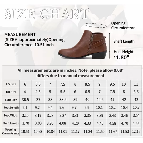 Vepose Womens Ankle Boots Low Heels Chunky Cutout BootiesPerforated Western ShoesElegant911cognac