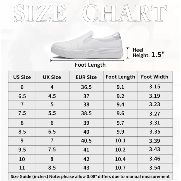 Vepose 8008 Slip on Sneakers Women Fashion Sneakers Comfortable Casual Loafers Shoes with Memory FoamSlip on Sneaker8008whiteSilver Perforated