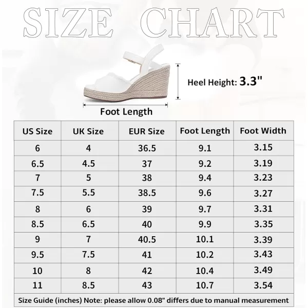 Vepose Womens 80 Espadrilles Wedge Sandals  Peep Toe High Heel Platform SandalsAnkle BucklePeep Toe880white Pu