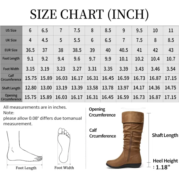 Vepose Womens KneenbspHighnbspComfortable Boots SuedenbspSlouch Flat BootsnbspfornbspWomenSlouch Suede Boots942 Camel