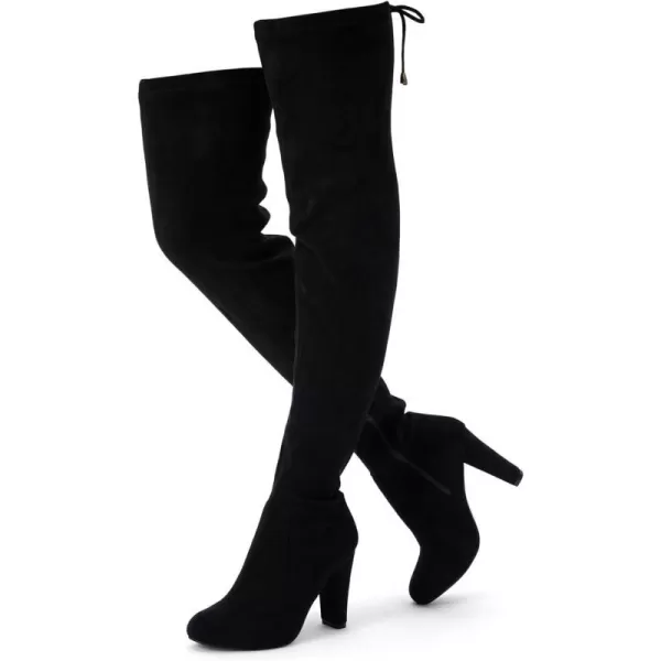 Long Boots-993-black