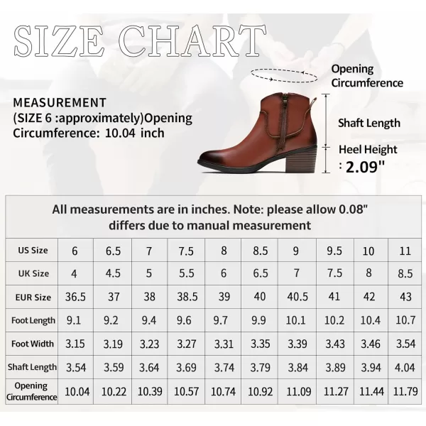 Vepose Womens 100 Leather Ankle Boots ampamp Booties with Inner Side Zip LadySide Zip9001lred Brown