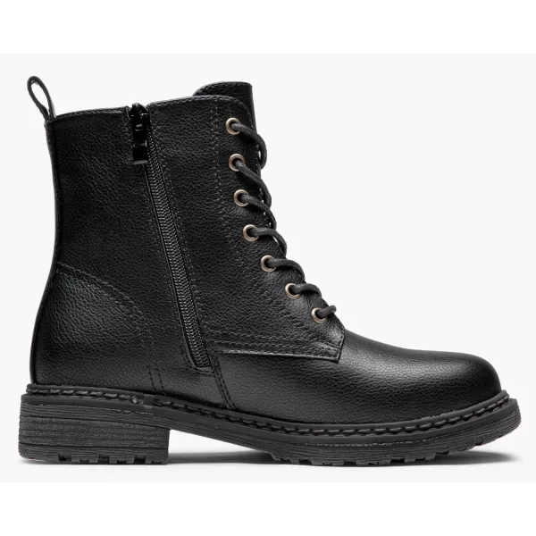 Vepose Womens 962223 Fashion Classic Lace Up Combat Boots Ankle BootiesBlackclassic Boots9623