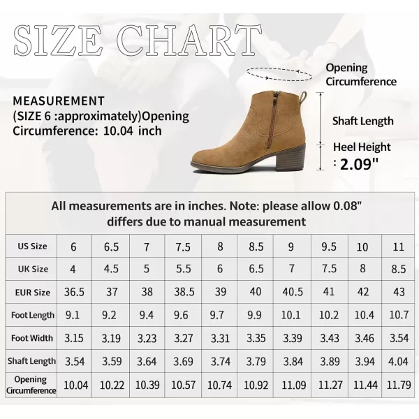 Vepose Womens Suede Leather Ankle Boots Fashion Booties with Inner ZipperInner Zipper9001camelBrown