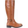 imageVepose Womens 949 Knee High BootsTall Riding Boots Low Heel with Wide CalfHigh Knee948brown