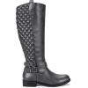 imageVepose Womens 949 Knee High BootsTall Riding Boots Low Heel with Wide CalfRiding Boots949grey