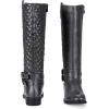 imageVepose Womens 949 Knee High BootsTall Riding Boots Low Heel with Wide CalfRiding Boots949grey