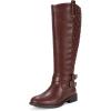 Tall Boots-949-coffee/Cognac