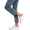 imageVepose Womens Walking Casual Sneakers Dressy Arch Support Comfortable Low Top Tennis Lace Up 8003 ShoesAwhite Pink8003