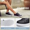 imageVepose Womens Walking Casual Sneakers Dressy Arch Support Comfortable Low Top Tennis Lace Up 8003 ShoesDblack8005