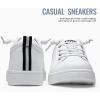 imageVepose Womens Walking Casual Sneakers Dressy Arch Support Comfortable Low Top Tennis Lace Up 8003 ShoesDwhite8005