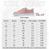imageVepose Womens 8003 Fashion Lace Up Comfortable Casual Tennis SneakersDblushPink8005