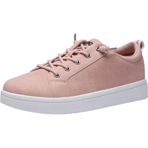 imageVepose Womens 8003 Fashion Lace Up Comfortable Casual Tennis SneakersDblushPink8005