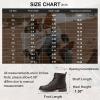 imageVepose Womens Ankle Boots Lace up Flat Fashion Combat Booties Low HeelAnkle Booties910dark Brown