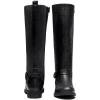 imageVepose Womens Riding Knee High Boots Calf Tall Stretch Retro Low Heel 952 Boots with ZipperBlackknitting Boots 955
