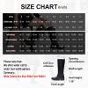 imageVepose Womens Riding Knee High Boots Calf Tall Stretch Retro Low Heel 952 Boots with ZipperBlackriding Retro 952