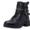Moto Boots-919-black