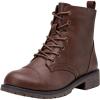 Ankle Booties-910-cognac
