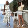 imageVepose Womens 400A Platform Wedge Sandals Summer Espadrilles Sandals with Ankle StrapEspadrilles400awhite Pu