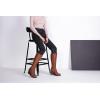 imageVepose Womens 9652 Knee High Boots Wedge Calf Boot with Side ZipperWedge Knee Boots9652brown