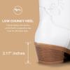 imageVepose Womens Cowboy Boots Embroidered Western MidCalf 9802 Cowgirl Boots Pointed Toe Pull on Boots with Chunky HeelTrendy9802white