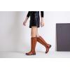imageVepose Womens Knee High Boots 956 Wide Calf Zipper Tall Fashion BootsTall956brown