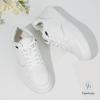 imageVepose Womens Fashion Sneakers Lace up Casual Sneakers with Arch Support 8001  Tennis Walking Dress Shoes for LadyLaces Sneaker8001all White