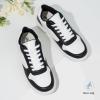imageVepose Womens Fashion Sneakers Lace up Casual Sneakers with Arch Support 8001  Tennis Walking Dress Shoes for LadyLaces Sneaker8001white Black