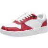 Laces Sneaker-8001-white Red