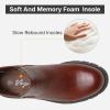imageVepose Womens 936 Chelsea Ankle Boots Platform Lug Sole Elastic Slip on BootiesCognacclassic936
