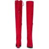 imageVepose Womens Thigh High Black Over The Knee Boots Tall Suede Knee High 996 BootRedimitation Grain996