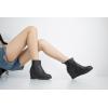 imageVepose Womens 9679 Low Wedge Boots Comfortable Ankle Booties with Inside ZipperWedge Ankle Boots9679grey