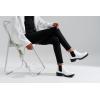 imageVepose Womens 9625 Chelsea Ankle Boots Chunky Low Heel Pullon Booties with Elastic and Lug SoleChelsea Boots9625white