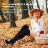 imageVepose Womens Aria Thigh High Over The Knee Boots Cute Suede Long Boots with High Heel and Inner ZipperBlack Suede