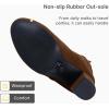 imageVepose Womens Over The Knee High Boots Suede Thigh High Boot 3 Inch Chunky Heels Zipper Adjustable Opening ShoesBrown
