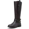 Riding Boots-949-brown/Dark Brown