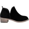 Suede Leather-912l-black Suede