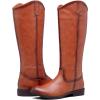 imageVepose Womens Knee High Boots 956 Wide Calf Zipper Tall Fashion BootsBrown