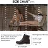 imageVepose Womens 903 Combat Ankle Boots Lace up Comfortable Short Booties Low HeelDark Brown Pocket903