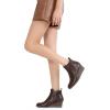 imageVepose Womens Chelsea Ankle Boots Wedge Heel Booties Casual Shoes for Women