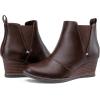 imageVepose Womens Chelsea Ankle Boots Wedge Heel Booties Casual Shoes for Women