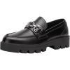 Black-fashion Loafers-8081