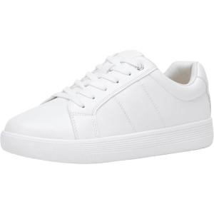 image:imageVepose Womens White Casual Walking Sneakers Fashion Tennis Low Top Slip On 8013 ShoesAll White