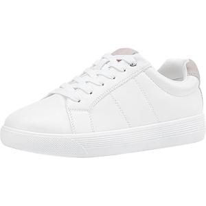 image:imageVepose Womens White Casual Walking Sneakers Fashion Tennis Low Top Slip On 8013 ShoesWhite Beige