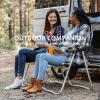 image:imageVepose Womens Combat Boots Low Heel Mid Calf Military Boots with Card Knife Wallet PocketMilitarybrown