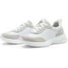 image:imageVepose Womens Fashion Sneakers 2026 Comfortable Lightweight Braided Casual Footwear with Arch Support 8216 Lace up Tennis Walking Shoes for Daily WearWhite Grey8216sneakers01