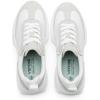 image:imageVepose Womens Fashion Sneakers 2026 Comfortable Lightweight Braided Casual Footwear with Arch Support 8216 Lace up Tennis Walking Shoes for Daily WearWhite Grey8216sneakers01