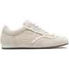 image:imageVepose Womens Fashion Sneakers Dressy Casual Square Toe Lace Detail Retro Tennis Shoes Comfortable Walking 8205 TrainersBeige Woven01