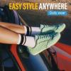 image:imageVepose Womens Fashion Sneakers Dressy Casual Square Toe Lace Detail Retro Tennis Shoes Comfortable Walking 8205 TrainersGreen Woven